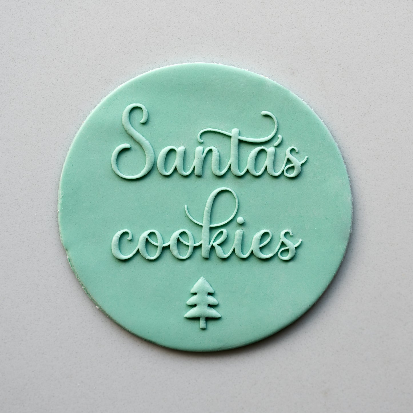 Santa's Cookies- Cookie Debosser